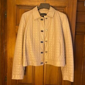 Siena Studio tan leather jacket size xl
